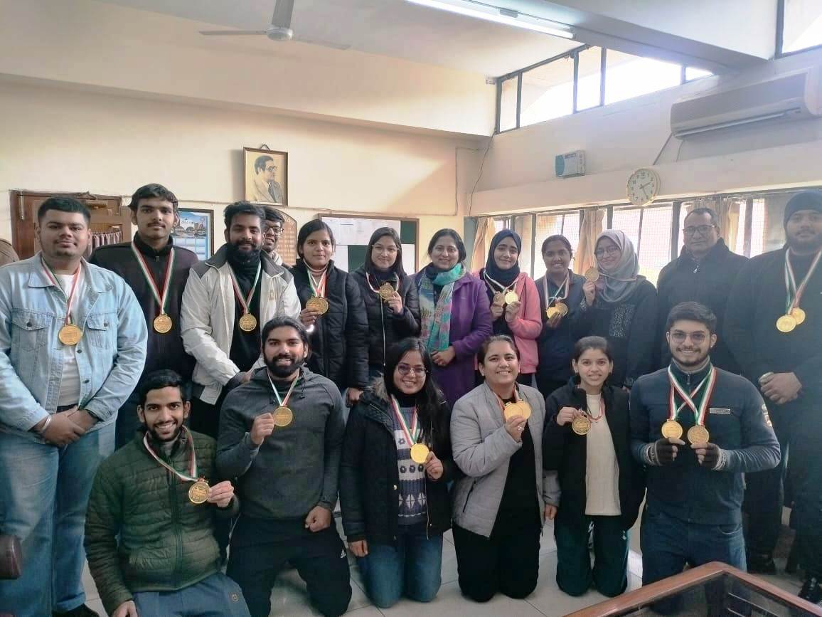 Department of Anthropology has won all the categories (Men, Women and mixed) in the interdepartmental tug of war tournament